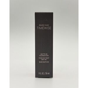 Mary Kay TimeWise Matte 3D Foundation Ivory W 150 Combo to Oily Skin 1oz NIB